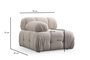 Atelier Del Sofa Petite 3 - Sofá Esquinero Crema 290x160 cm